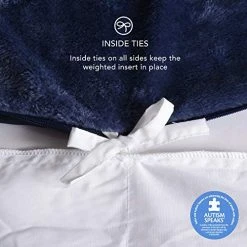 Vellux Weighted Throw, 54 In X 72 In (W X L) 25 Lb, White -Electric Blankets Sales Store 51CXJxSbX0L