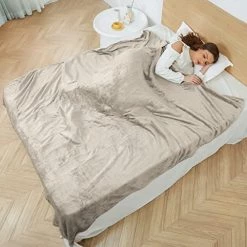 DUODUO Electric Heated Blanket Queen Size 84"x90" With Dual Controls, Reversible Cozy Silky Flannel Fabric With Ribs, Fast Heating With 4 Heating Levels 10 Hours Auto-Off For Bedding-Dark Blue 28 DUODUO Electric Heated Blanket Queen Size 84"x90" With Dual Controls, Reversible Cozy Silky Flannel Fabric With Ribs, Fast Heating With 4 Heating Levels 10 Hours Auto-Off For Bedding-Dark Blue -Electric Blankets Sales Store 51CmK2dWdyL. AC