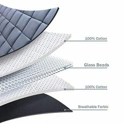 Weighted Blankets For Kids And Adults, 60''x80'' 15lbs, 100% Breatehable Cotton With Premium Glass Beads Of Heavy Blanket, Can Be Used In All Seasons , Dark Grey By Asfrost -Electric Blankets Sales Store 51FbG567UNL