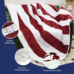 Yescool Sherpa Weighted Blanket Twin Size For Adults (48x72 Inch, 15 Lbs), Soft Fuzzy Fleece Weighted Blanket, Cozy Plush Heavy Blanket Throw For Couch Sofa With Glass Beads, Wine Red -Electric Blankets Sales Store 51Fs6SB4TQL