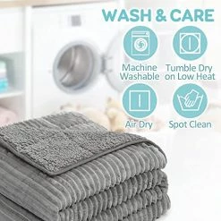 Topblan Weighted Blanket - Soft Sherpa Weighted Blanket 15 Pounds For Men & Women, Super Warm Heavy Fleece Weighted Blanket 48" X 72" , Grey 20 Topblan Weighted Blanket - Soft Sherpa Weighted Blanket 15 Pounds For Men & Women, Super Warm Heavy Fleece Weighted Blanket 48" X 72" , Grey -Electric Blankets Sales Store 51GEvdUQPaL