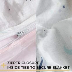 YnM Pre-Washed 100% Organic Muslin Cotton Duvet Cover For Weighted Blankets (Unicorn, 36''x48'') Cotton Removable Cover Astronaut 9 YnM Pre-Washed 100% Organic Muslin Cotton Duvet Cover For Weighted Blankets (Unicorn, 36''x48'') Cotton Removable Cover Astronaut -Electric Blankets Sales Store 51GJal4JSCL