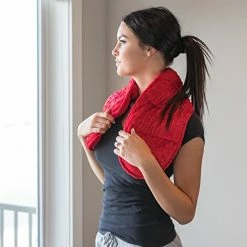 Mosaic Weighted Blankets Weighted Shoulder Wrap (Red) -Electric Blankets Sales Store 51IWyTjUXCL