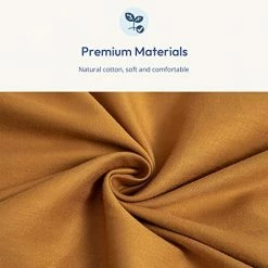 Aimon Weighted Blanket Cover For Adults (48"x72",Brown,Twin Size,Side Zipper) Cotton Washable Cover For Weighted Blanket, Removable Heavy Blanket Cover With 8 Ties -Electric Blankets Sales Store 51JBZCMNfPL