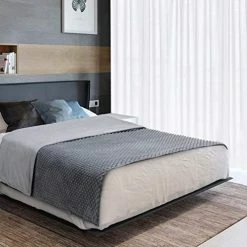 Acdyion Weighted Blanket Duvet Cover For Adults Twin Size 60x80 Heavy Blanket Duvet Cover Super Soft Minky Dot Microfiber Weighted Blanket Cover With 8 Ties Grey Grape Purple -Electric Blankets Sales Store 51L7Yz0RO2L