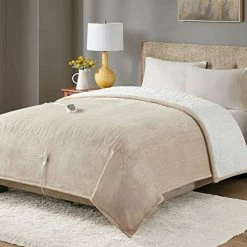Degrees Of Comfort Sherpa Plush Heated Blanket, Full Size Bed Electric Blankets With 20 Heat Settings Controller | 1-10 Hour Auto Shut Off |Washable, 80" X 84" Grey 25 Degrees Of Comfort Sherpa Plush Heated Blanket, Full Size Bed Electric Blankets With 20 Heat Settings Controller | 1-10 Hour Auto Shut Off |Washable, 80" X 84" Grey -Electric Blankets Sales Store 51NBX8lPNL. AC 1