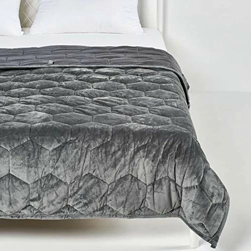 IRVINE HOME COLLECTION Bamboo Weighted Blanket, 60x80 Full/Queen/King Size 15lbs, 7 Layer Design, 100% Natural Bamboo Cotton With Premium Glass Beads, Breathable And Cooling Bamboo, Oeko-Tex Certified 3 IRVINE HOME COLLECTION Bamboo Weighted Blanket, 60x80 Full/Queen/King Size 15lbs, 7 Layer Design, 100% Natural Bamboo Cotton With Premium Glass Beads, Breathable And Cooling Bamboo, Oeko-Tex Certified