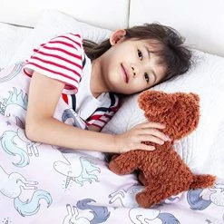 Sleepymoon Bamboo And Cotton Double Sided Duvet Cover For Weighted Blankets (Unicorn, 41″×60″) Unicorn Bamboo -Electric Blankets Sales Store 51QaTJ3N2zL