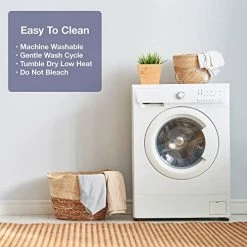 MP2 Electrical Heated Throw With Foot Pocket | Plush Heated Foot Blanket For Office With Auto Shut Off | 3 Heat Levels | Machine Washable - 50"X 62", Grey -Electric Blankets Sales Store 51QhwoslCNL