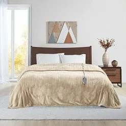 Beautyrest Reversible Microlight To Sherpa Electric Blanket, Auto Shut Off, Virtually Zero EMF, Multi Heat Setting, UL Certified, Machine Washable, Purple Full (84 Inx80 In) 23 Beautyrest Reversible Microlight To Sherpa Electric Blanket, Auto Shut Off, Virtually Zero EMF, Multi Heat Setting, UL Certified, Machine Washable, Purple Full (84 Inx80 In) -Electric Blankets Sales Store 51RBCO44ZIL. AC 1