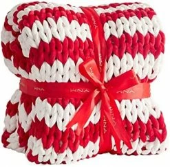 YnM Weighted Blanket, Hand Made Chunky Knit Weighted Throw Blanket For Sleep, Stress Or Home Décor, Rest And Relax In Style With YnM's Breathable Weighted Blankets (Dark Grey, 15lbs) -Electric Blankets Sales Store 51RJyGoM5LL. AC