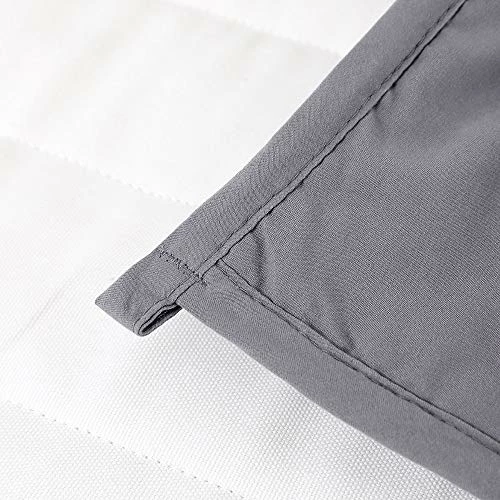 AN Adult Weighted Blankets (15 Lbs, 60” X 80”, Queen Size, Light Grey), Organic Heavy Blanket With Glass Beads 6 AN Adult Weighted Blankets (15 Lbs, 60” X 80”, Queen Size, Light Grey), Organic Heavy Blanket With Glass Beads - Image 4
