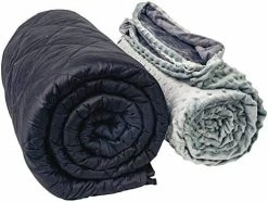 Aviano Premium Weighted Blanket For Adults - 15 Lbs With Removable Duvet Cover (Royal Blue) For Queen Size Bed (60x80 In.) - Heavy Heating Blankets For Restlessness -Electric Blankets Sales Store 51SWkPLxP6L. AC