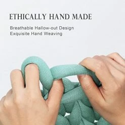 Knitted Weighted Blanket 15 Lbs, Cottonblue Handmade Chunky Knit Bamboo Cooling Weighted Blanket Full Twin 15 Pounds Blanket For Sleep Or Home Décor, Gifts Idea, 48"x72", All- Season Blanket Green 12 Knitted Weighted Blanket 15 Lbs, Cottonblue Handmade Chunky Knit Bamboo Cooling Weighted Blanket Full Twin 15 Pounds Blanket For Sleep Or Home Décor, Gifts Idea, 48"x72", All- Season Blanket Green -Electric Blankets Sales Store 51VCblXbjHL