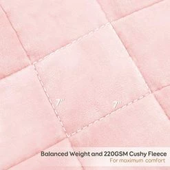 Coolplus Sherpa Weighted Blanket 15 Lbs, Soft Fleece And Sherpa Dual Sided Heavy Blankets For Adult, Plush Warm Throw For Twin Size Bed, 48 X 72 Inch, Pink 10 Coolplus Sherpa Weighted Blanket 15 Lbs, Soft Fleece And Sherpa Dual Sided Heavy Blankets For Adult, Plush Warm Throw For Twin Size Bed, 48 X 72 Inch, Pink -Electric Blankets Sales Store 51WPP4qnWsL