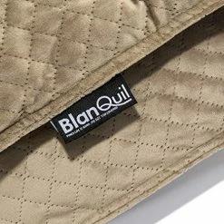 BlanQuil Quilted Weighted Blanket W/ Removable Cover (Taupe 20lb) 10 BlanQuil Quilted Weighted Blanket W/ Removable Cover (Taupe 20lb) -Electric Blankets Sales Store 51YZgJV9vTL