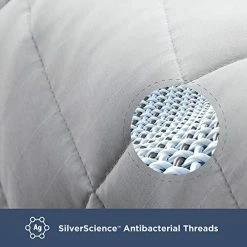 Dr. Oz Good Life Center Yourself Dual-Sided Weighted Blanket, 48"x 72" 10lb, Gray/Tan -Electric Blankets Sales Store 51YraEaBlQL