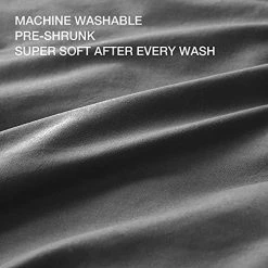 BB BLINBLIN Soft And Breathable Duvet Cover For Weighted Blankets ( 60''x80'' ) For Adult- Dark Grey Print -Electric Blankets Sales Store 51aAP69oYqL