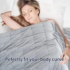 Sualvida Reversible Weighted Blanket King Size (25lbs , 88''x104''), Warm Short Plush And Cool Tencel Fabric Double-Sided Weighted Blanket California King Size For All Season Use -Electric Blankets Sales Store 51aEuNzjJFL