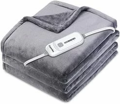 Eopecles Heated Blanket Electric Blanket Full Size, Reversible Flannel 72" X 84" For Full Bed, With 8 Hour Auto Off & 3 Heating Levels, Fast Heating Blanket-ETL Certification, Machine Washable,Green 23 Eopecles Heated Blanket Electric Blanket Full Size, Reversible Flannel 72" X 84" For Full Bed, With 8 Hour Auto Off & 3 Heating Levels, Fast Heating Blanket-ETL Certification, Machine Washable,Green -Electric Blankets Sales Store 51bKEuQvhnL. AC