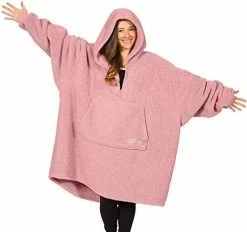 THE COMFY Original | Oversized Microfiber & Sherpa Wearable Blanket, Seen On Shark Tank, One Size Fits All Black Qtr Zip 24 THE COMFY Original | Oversized Microfiber & Sherpa Wearable Blanket, Seen On Shark Tank, One Size Fits All Black Qtr Zip -Electric Blankets Sales Store 51bnwUwerL. AC