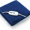 NB NB Electric Blanket Heated Throw 50 X60 Lightweight Cozy Soft Fleece, 4 Temperature Settings Fast-Heating With 3 Hours Auto Off, ETL Certified, Full Body Warming, Machine Washable, Home Office Use
