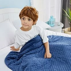 Cymula Weighted Blanket With Removable Cover For Adults 20 Lbs 60"x 80" Queen Size, Cooling Grey Weighted Blankets With Premium Glass Beads, Toddler Weighted Blanket With Duvet Cover -Electric Blankets Sales Store 51dvzKtDruL. AC 1