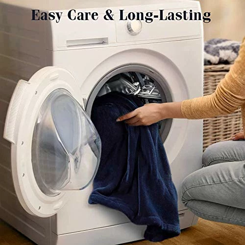 ZonLi Heated Blanket Electric Throw, Soft Fleece Electric Blanket -Whole Body, 4 Hour Auto Off & 3 Heating Levels, Fast Heating, ETL Certification, Machine Washable, Great Gift (50"×60", Blue) 7 ZonLi Heated Blanket Electric Throw, Soft Fleece Electric Blanket -Whole Body, 4 Hour Auto Off & 3 Heating Levels, Fast Heating, ETL Certification, Machine Washable, Great Gift (50"×60", Blue) - Image 5