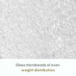 YOUR MOON Heavy Weighted Blankets For Adult 15 Lbs Glass Beads Heavy Blanket Premium 100% Cotton Shell Washable Throw Weighted Blankets For Hot Sleepers (Lake Blue, 60x80 Inches) -Electric Blankets Sales Store 51ft1ola12L