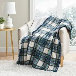 MP2 Plush Sherpa Throw Electric Blanket For Lap W/ 3 Heating Levels & 2 Hours Auto Shut Off, UL Certified EMF Radiation Safe, Machine Washable, 50"x60", Frost Grey 22 MP2 Plush Sherpa Throw Electric Blanket For Lap W/ 3 Heating Levels & 2 Hours Auto Shut Off, UL Certified EMF Radiation Safe, Machine Washable, 50"x60", Frost Grey -Electric Blankets Sales Store 51fvBGzUFVL. AC