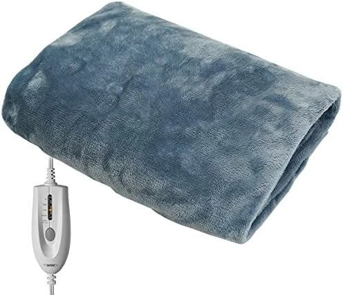 HEYNEMO Large Electric Heating Pad For Back Pain Relief And Cramps Relief,Electric Blanket Heat Wrap For Neck And Shoulders,3 Heat Settings 2 Auto-Off,25"x27" Ultra-Soft Heated Pad,Grey 17 HEYNEMO Large Electric Heating Pad For Back Pain Relief And Cramps Relief,Electric Blanket Heat Wrap For Neck And Shoulders,3 Heat Settings 2 Auto-Off,25"x27" Ultra-Soft Heated Pad,Grey - Image 15