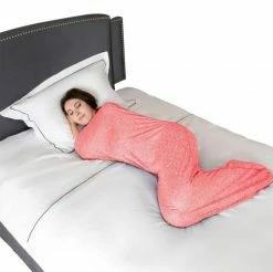 Shlufy Wearable Blanket Calming Sensory Sleeping Pod- Weighted Blanket Alternative - Compression Body Sleeve - Made In USA Strawberry Heather 14 Shlufy Wearable Blanket Calming Sensory Sleeping Pod- Weighted Blanket Alternative - Compression Body Sleeve - Made In USA Strawberry Heather -Electric Blankets Sales Store 51grjV8rWEL