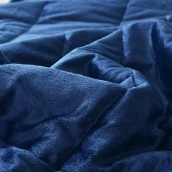 Solid Stitched Oversized Weighted Blanket Micromink Microfiber Throw Comfort Box Stitching Twin Queen King Cal King Calming 15lbs, 20lbs, 25lbs Soft Blanket (King, Chocolate) 20 Solid Stitched Oversized Weighted Blanket Micromink Microfiber Throw Comfort Box Stitching Twin Queen King Cal King Calming 15lbs, 20lbs, 25lbs Soft Blanket (King, Chocolate) -Electric Blankets Sales Store 51jOeIVCVAL