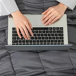 WARMAPE Full Weighted Heating Pad For Back Pain & Cramps Relief Grey -Electric Blankets Sales Store 51jUeaxXhZS