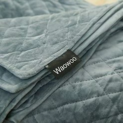 Waowoo Weighted Blanket Cover 60"x80" Duvet (Dark Grey) 9 Waowoo Weighted Blanket Cover 60"x80" Duvet (Dark Grey) -Electric Blankets Sales Store 51joZX8m4oL