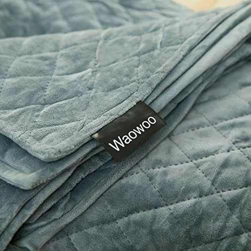 Waowoo Weighted Blanket Cover 60"x80" Duvet (Dark Grey) 6 Waowoo Weighted Blanket Cover 60"x80" Duvet (Dark Grey) - Image 4