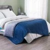 ART DEMO Demo Home Weighted Blanket With Removable Cover Full Size Bed For Individual Between 140-190 Lbs WB-FL-NV-15LB Navy 60"×80" 15lbs -Electric Blankets Sales Store 51kNJ1xgK4L