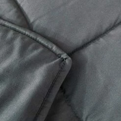 Exclusivo Mezcla Grey Weighted Blanket (60"x80" 17lbs), Queen Size Heavy Blanket With Premium Glass Beads White 20 Exclusivo Mezcla Grey Weighted Blanket (60"x80" 17lbs), Queen Size Heavy Blanket With Premium Glass Beads White -Electric Blankets Sales Store 51ltLn7LbOL