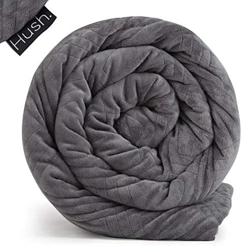 Hush. The Hush Classic Blanket | Original Luxury Weighted Blanket | Oeko-Tex Certified Cotton Material W/ Non-Toxic Glass Sand | Duvet Cover Included 11 Hush. The Hush Classic Blanket | Original Luxury Weighted Blanket | Oeko-Tex Certified Cotton Material W/ Non-Toxic Glass Sand | Duvet Cover Included - Image 9