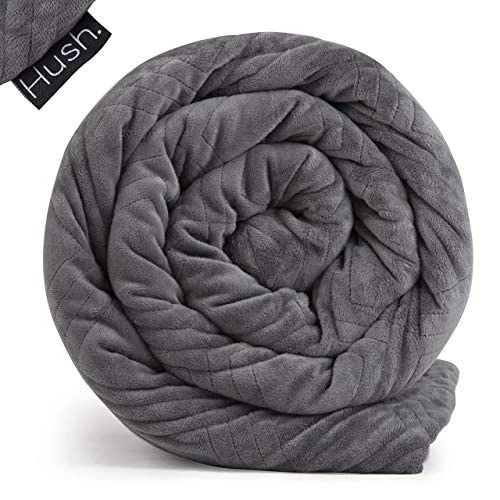 Hush. The Hush Classic Blanket | Original Luxury Weighted Blanket | Oeko-Tex Certified Cotton Material W/ Non-Toxic Glass Sand | Duvet Cover Included 3 Hush. The Hush Classic Blanket | Original Luxury Weighted Blanket | Oeko-Tex Certified Cotton Material W/ Non-Toxic Glass Sand | Duvet Cover Included