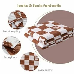 YOUR MOON Heavy Weighted Blankets For Adult 15 Lbs Glass Beads Heavy Blanket Premium 100% Cotton Shell Washable Throw Weighted Blankets For Hot Sleepers (Coffee, 60x80 Inches) -Electric Blankets Sales Store 51nK14qWT3L