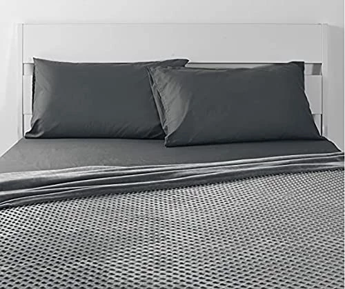 OPPEIN Weighted Duvet Blanket Cover For Adults Hot&Cold Even For Sleeping Cosy More Comfortable Zipper Minky Microfiber Covers Grey (60"x 80"Duvet Cover Only) 4 OPPEIN Weighted Duvet Blanket Cover For Adults Hot&Cold Even For Sleeping Cosy More Comfortable Zipper Minky Microfiber Covers Grey (60"x 80"Duvet Cover Only) - Image 2