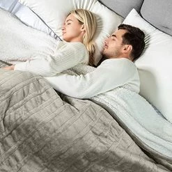 [5 Year Warranty] WOOMER Electric Heated Throw Blanket, Soft Flannel Fast Heating Blanket With Multi-Color Option, Queen Size 84"x 90", 10 Heating Levels & 0.5-12H Auto Off, Over-Heat Protection Purple -Electric Blankets Sales Store 51qKJyIMgsL. AC 1