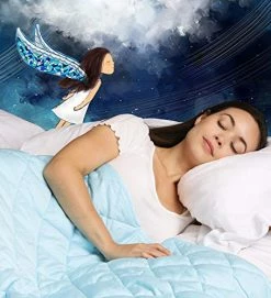 Simple Being Weighted Blanket, Patented 9 Layer Design (Sky Blue, 48x72 12lbs) -Electric Blankets Sales Store 51rGikDfqHL