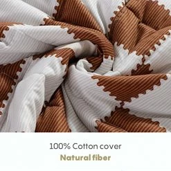 YOUR MOON Heavy Weighted Blankets For Adult 15 Lbs Glass Beads Heavy Blanket Premium 100% Cotton Shell Washable Throw Weighted Blankets For Hot Sleepers (Coffee, 60x80 Inches) -Electric Blankets Sales Store 51tg9ifBwQL