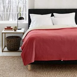 Eddie Bauer | Signature Reversible Fleece/Sherpa Electric Heated Blanket With Safe & Warm Low-Voltage Technology, Twin, Redwood -Electric Blankets Sales Store 51u6W2VuLHL