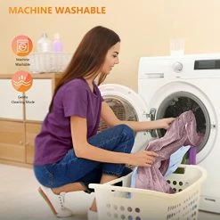 IZEEPE Electric Blanket Heated Throw, Cordless Heating Pad With 3 Heating Levels, Portable USB Heated Blanket For Travel, 53"x23" Cozy Flannel Fast Heating, Home, Car & RV Uses, Machine Washable, Pink -Electric Blankets Sales Store 51v7tklVnUL