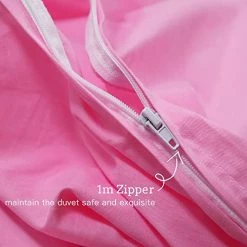 ZonLi 36''x48'' Pink Duvet Cover, Oeko-tex Certified Cotton, Removable Duvet Cover For Weighted Blanket -Electric Blankets Sales Store 51v94wBsRFL