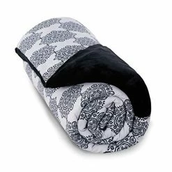 Dream Lab Soft Microfiber Medallion Reversible & Washable Duvet Cover For Weighted Blanket, Charcoal, 48"" X 72""" (DRM629XXMEDLA7) Navy Geometric -Electric Blankets Sales Store 51wVT3lc6XL