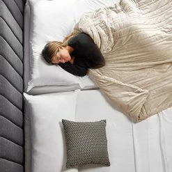 MALOUF Anchor Blanket Available In Three Weights And Two Sizes-Promotes Deep Sleep-Silky Soft Cover 48in X 72in, 48 In X 72 In | 20 Lb, Driftwood -Electric Blankets Sales Store 51x7nE8yEjL